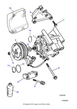 XR827834 - Jaguar Mounting bolt