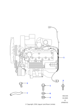 YSB000841 - Land Rover Harness Engine