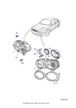 C2S52727 - Jaguar Headlamp