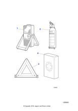 C2A1070 - Jaguar First aid kit