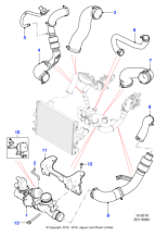 C2Z4535 - Jaguar Air hose
