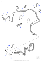 C2P23039 - Jaguar Flexible hose