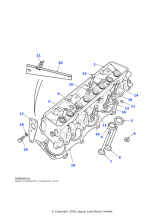 LGJ100900 - Land Rover Guide-cylinder head valve