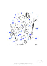 C30485 - Jaguar Chain tensioner