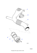 LNE1620BB - Jaguar Air flow sensor
