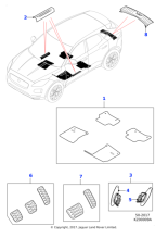 Luxury Carpet Mats - Lunar, RHD, Manual, Pre 21MY