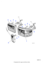 DAC11093 - Jaguar Tail lamp