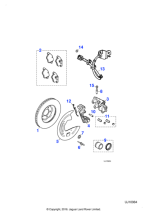 C2C27278 - Jaguar Anchor bracket