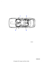 C2C39084 - Jaguar Centre console link harness