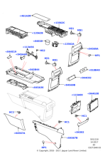 LR082571 - Land Rover Panel - Console - Centre Finisher