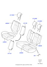 LR030599 - Land Rover Armrest