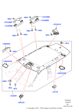 LR117039 - Land Rover Headlining - Roof