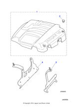 XR87427 - Jaguar Engine cover