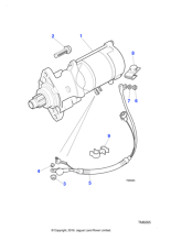 JZN100048 - Jaguar Hexagonal nut