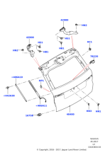 LR104909 - Land Rover Lift - Tailgate - Electric