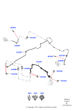LR116925 - Land Rover Hose - Brake