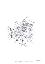 614866 - Land Rover Valve-air control