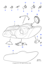 C2Z30856 - Jaguar Headlamp