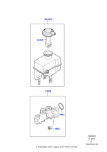 SJY000050 - Land Rover Reservoir - Brake Fluid