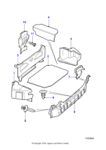 C2N2736 - Jaguar Trunk carpet