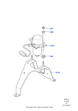 SQU500012 - Land Rover Bracket