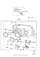 LR028500 - Land Rover Headlamp