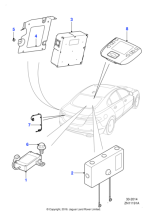 C2D33632 - Jaguar Television tuner module