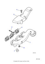 XR857657 - Jaguar Cylinder head stud