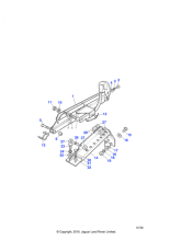 391372 - Land Rover Plate