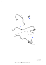 AJ82343 - Jaguar Vapour pipe