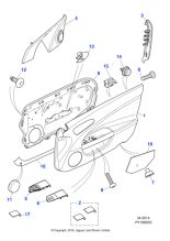 C2P1516LEG - Jaguar Door casing