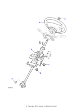 QMB101960 - Land Rover Column assembly steering system