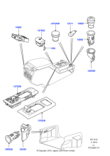 YUG000230PUY - Land Rover Switch