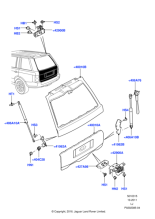 LR038048 - Land Rover Strap - Cable