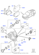 LR053307 - Land Rover Module - Transfer Shift Control