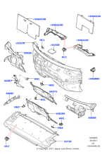 LR027035 - Land Rover Insulator - Hood