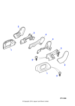 C2D31998LHJ - Jaguar Mechanism cover