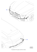 T2H27976 - Jaguar Bumper harness