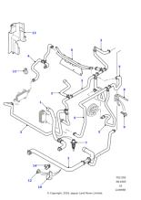 ADU490110 - Land Rover Bracket-harness support