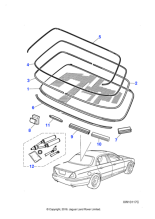 C2P12819 - Jaguar Glass bonding adhesive