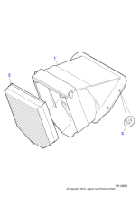 C2P2410 - Jaguar Air particle filter