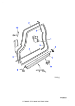 BCC7408 - Jaguar Treadplate clip