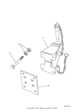 535068 - Land Rover Tow jaw