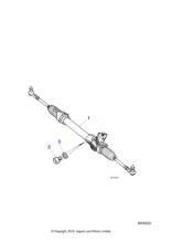 CCC6013N - Jaguar Steering rack and pinion