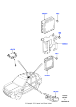 XRA500090 - Land Rover Receiver - Radio