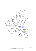 BBC8968 - Jaguar Seatbelt guide