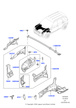 LR086136 - Land Rover Reinforcement