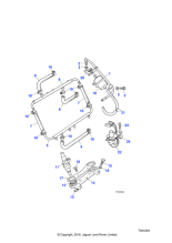 ETC7783 - Land Rover Rail assembly-multi point injection fuel regulator