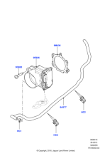 LR047457 - Land Rover Hose