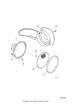 BEC5381 - Jaguar Speaker bezel